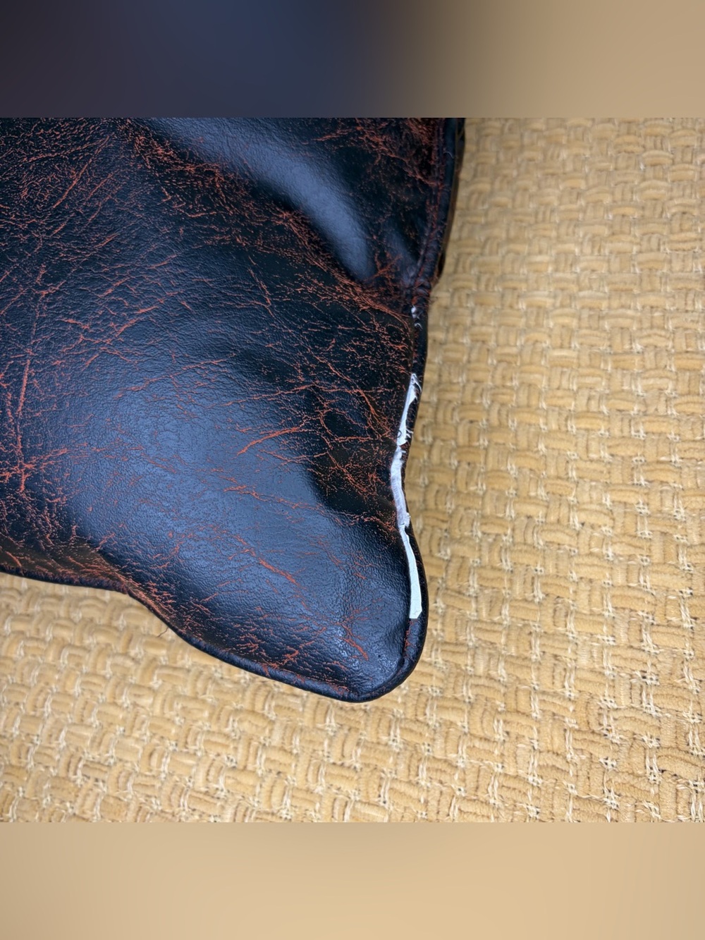 Croscill Pillow Rustic Southwestern Toggle Button Chenille 20 x 20 Cabin - Picture 8 of 11
